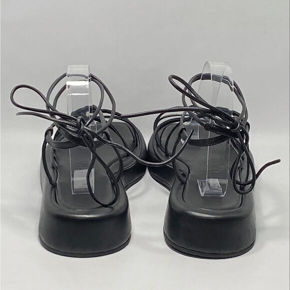 Loeffler Randall Beau Black Wrap Platform Sandal size 9 - Picture 6 of 13